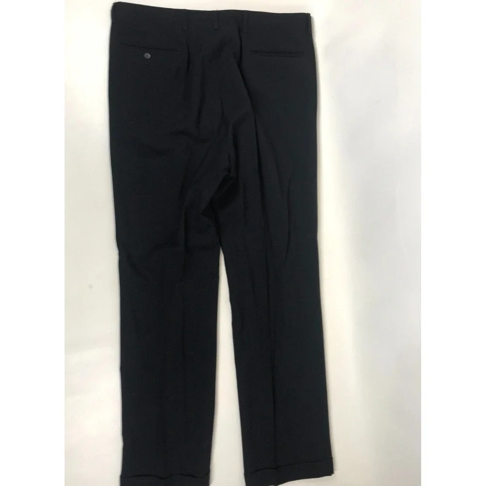 Chaps Ralph Lauren Mens Black Suit Set 44