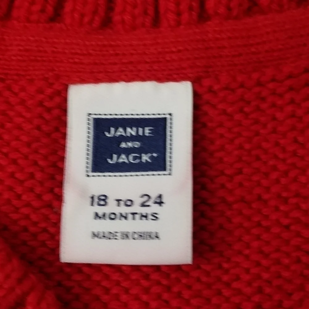 Janie and Jack knit vest