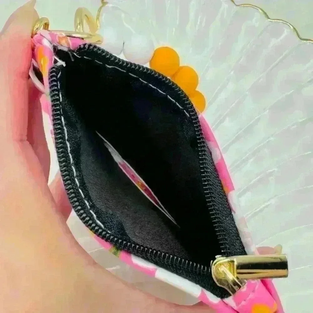 Floral Wristlet Card Wallet