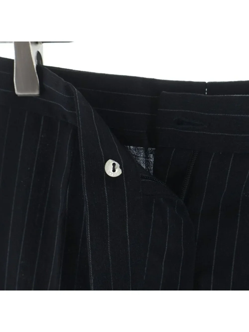 Dolce & Gabbana Set Suit Wool Striped Pattern Leopard Long Tailored Jacket