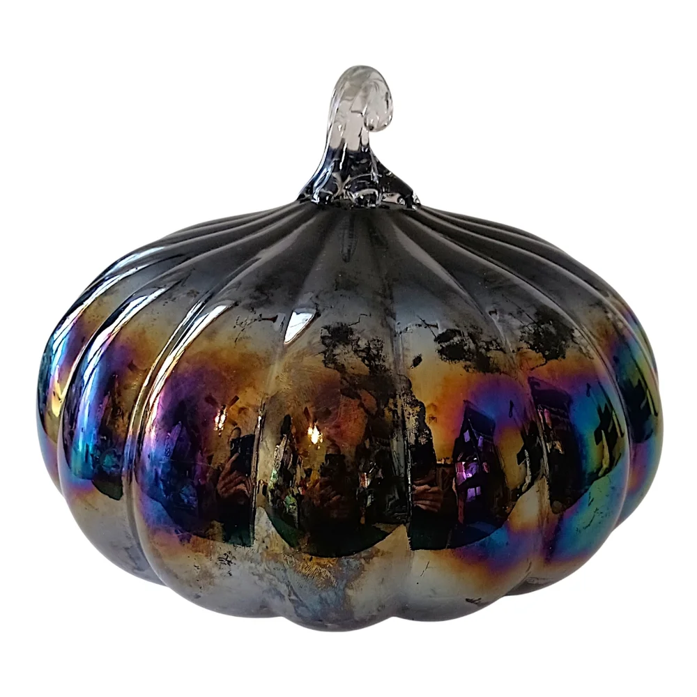 Unbranded glass iridescent