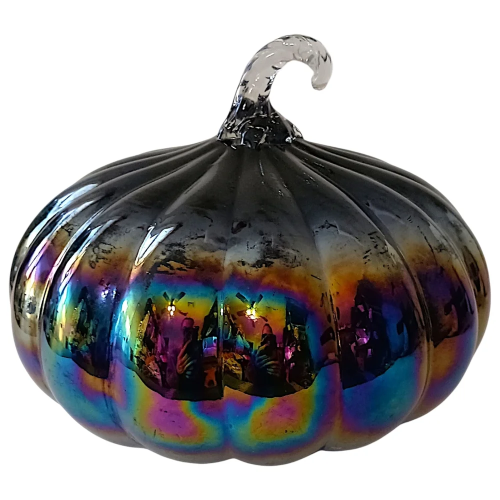 Unbranded glass iridescent