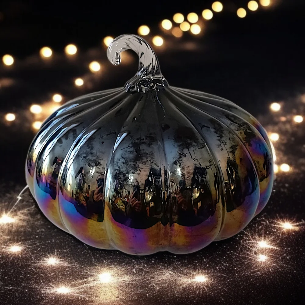 Unbranded glass iridescent