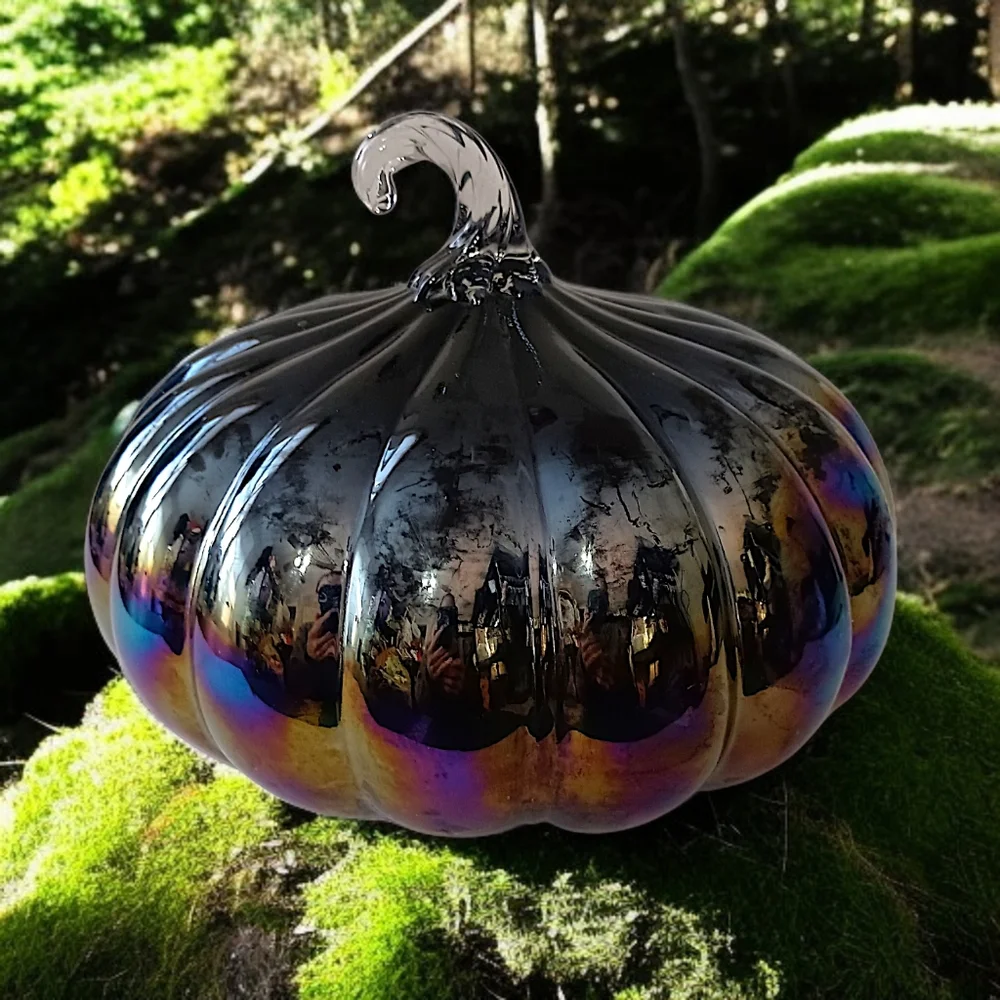 Unbranded glass iridescent