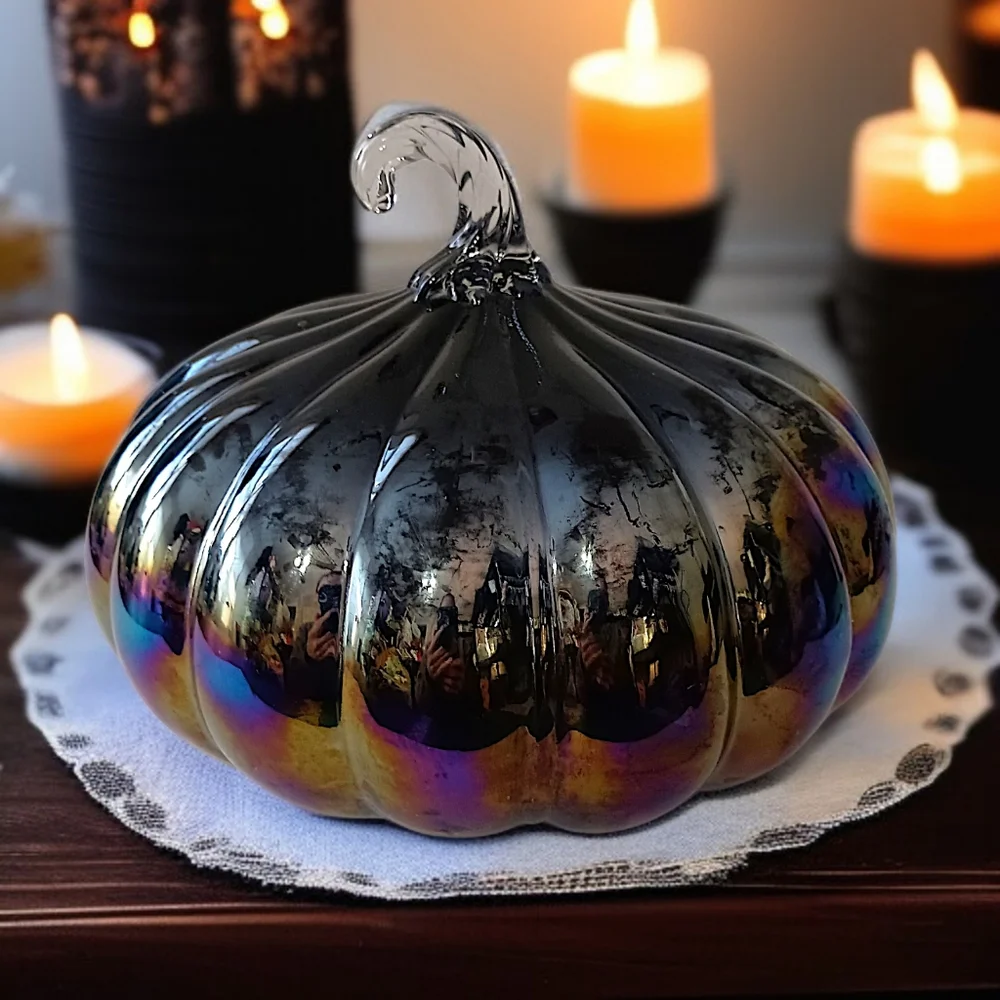 Unbranded glass iridescent