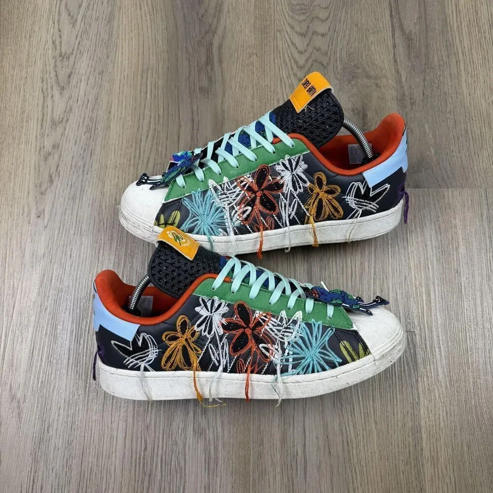 Adidas Superstar Mens Size 11.5 Multicolor Sean Wotherspoon Super Earth GY5724