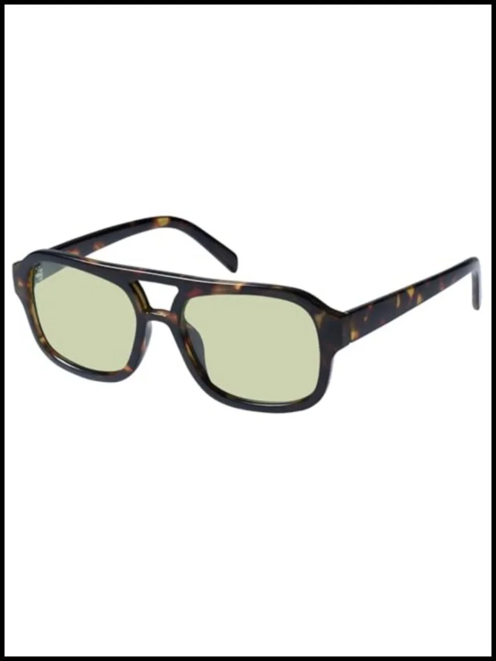 Narrow Square Aviator Sunglasses for Small Face Women Narrow Style