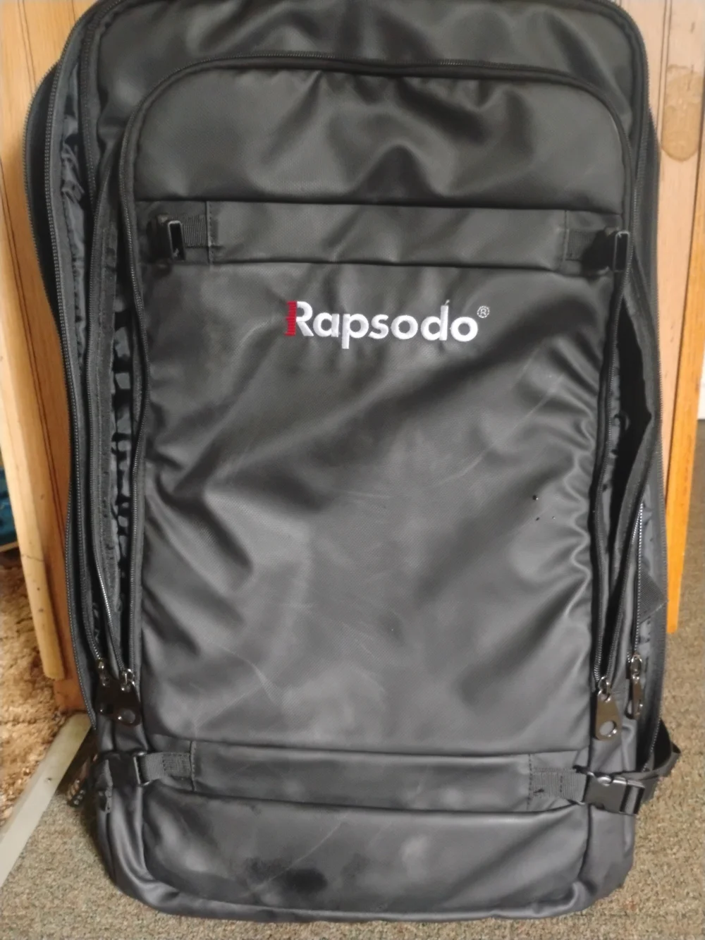 rapsoda black backpack