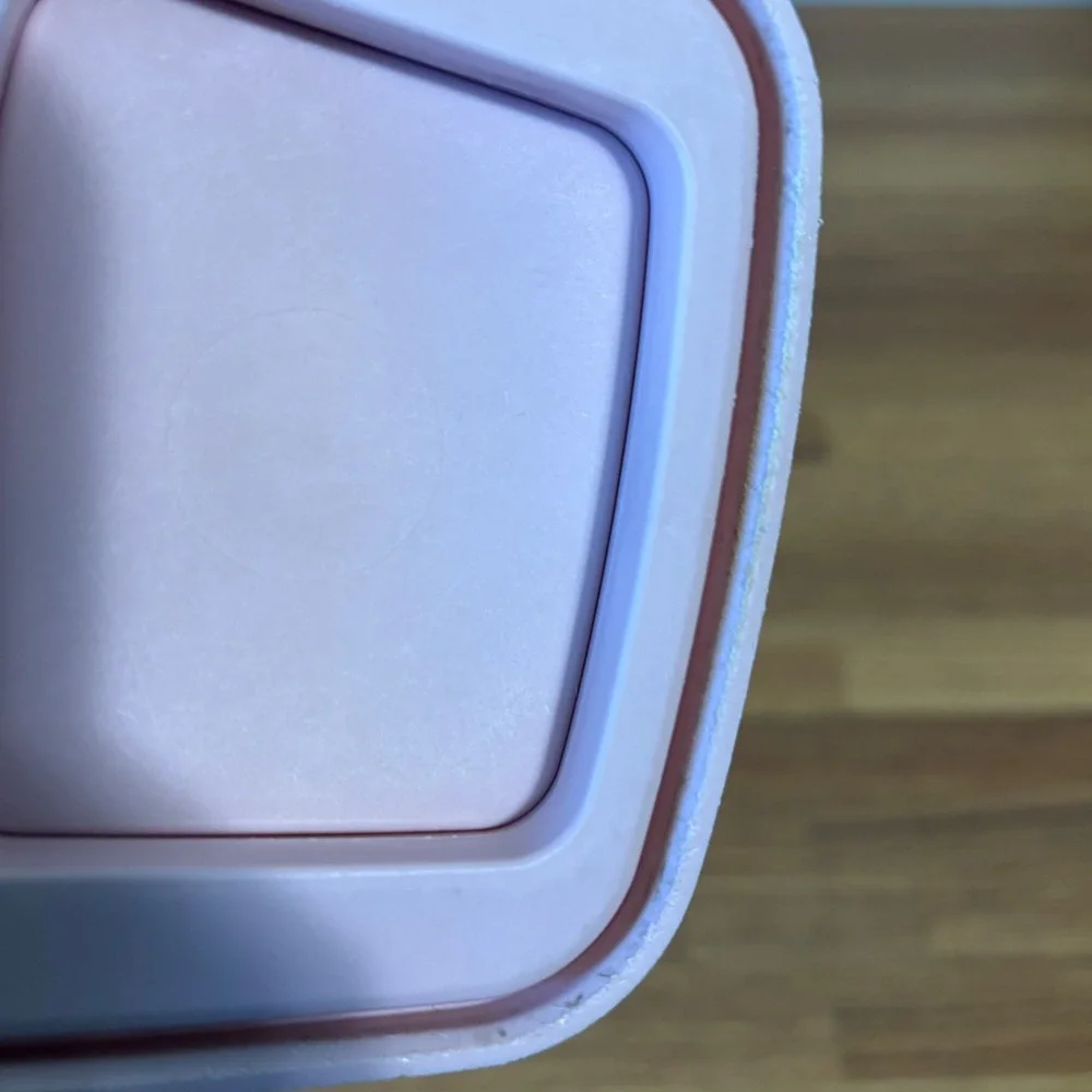 Tupperware including pink