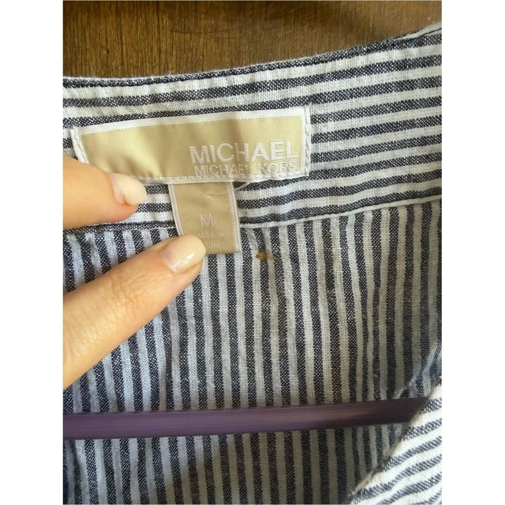 Michael Kors lightweight striped