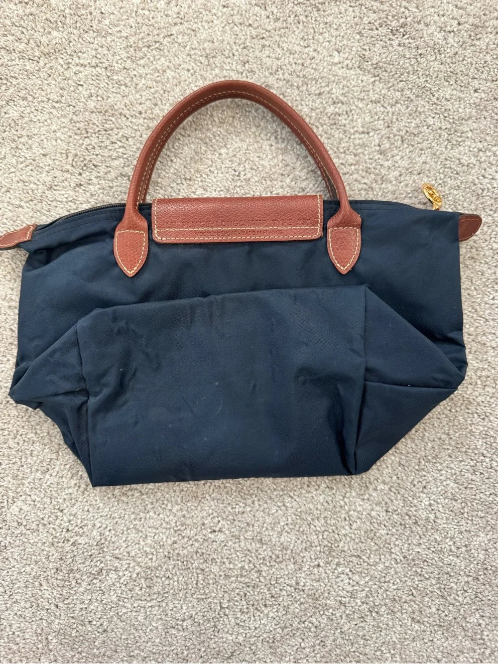 Longchamp navy nylon