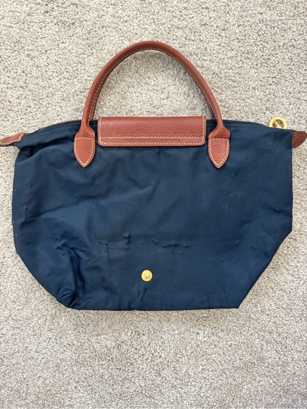 Longchamp navy nylon