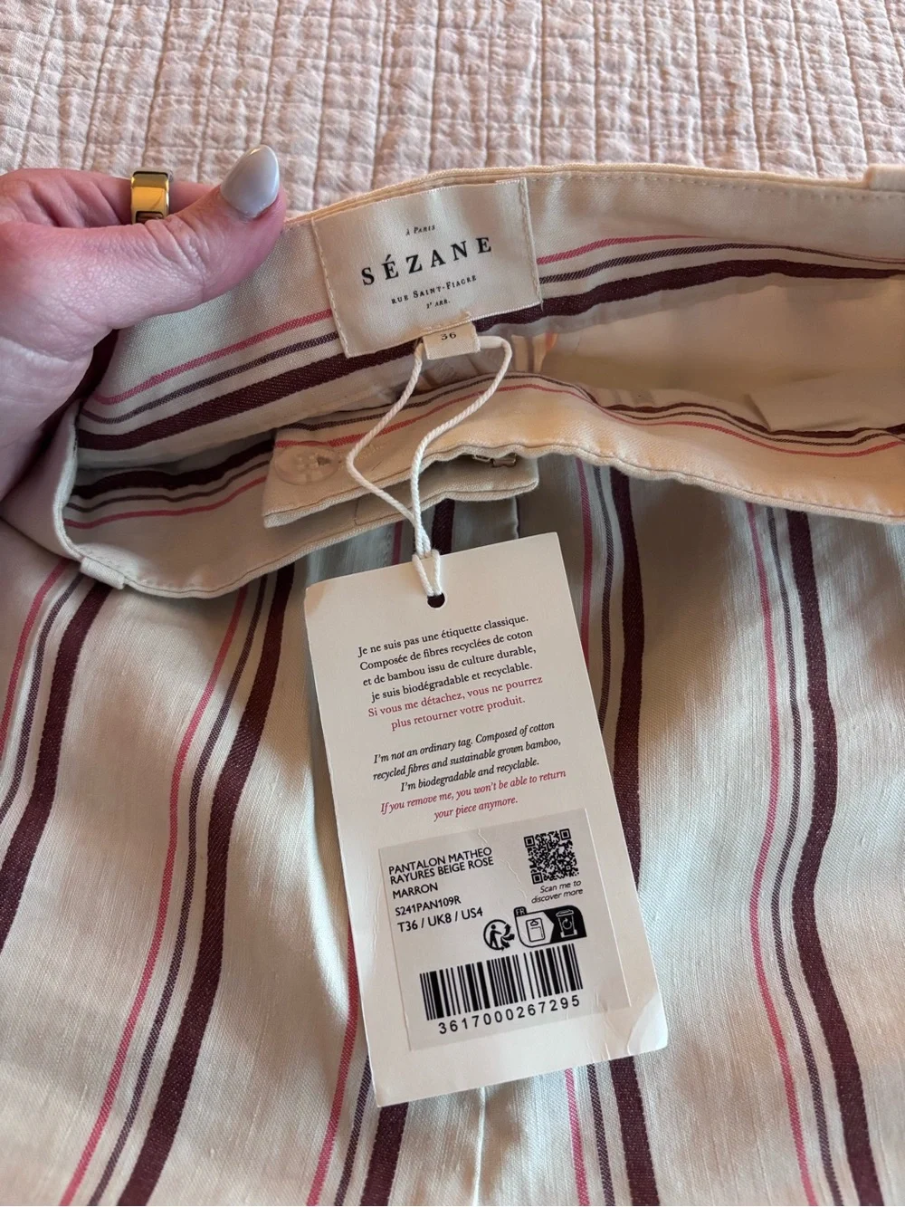 Sezane nwt sold