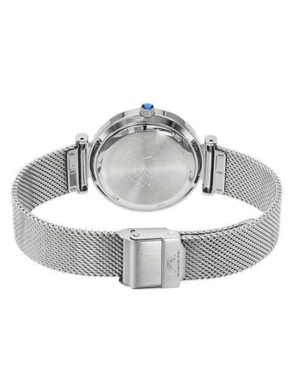 NWT Porsamo Bleu Hazel Quartz Blue Dial Ladies Watch