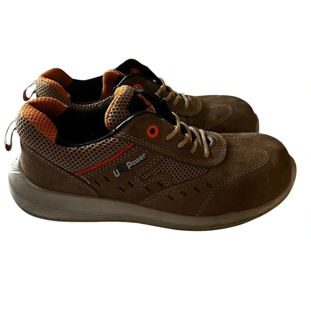 U power European Safety Steel Toe Shoes Sz 10