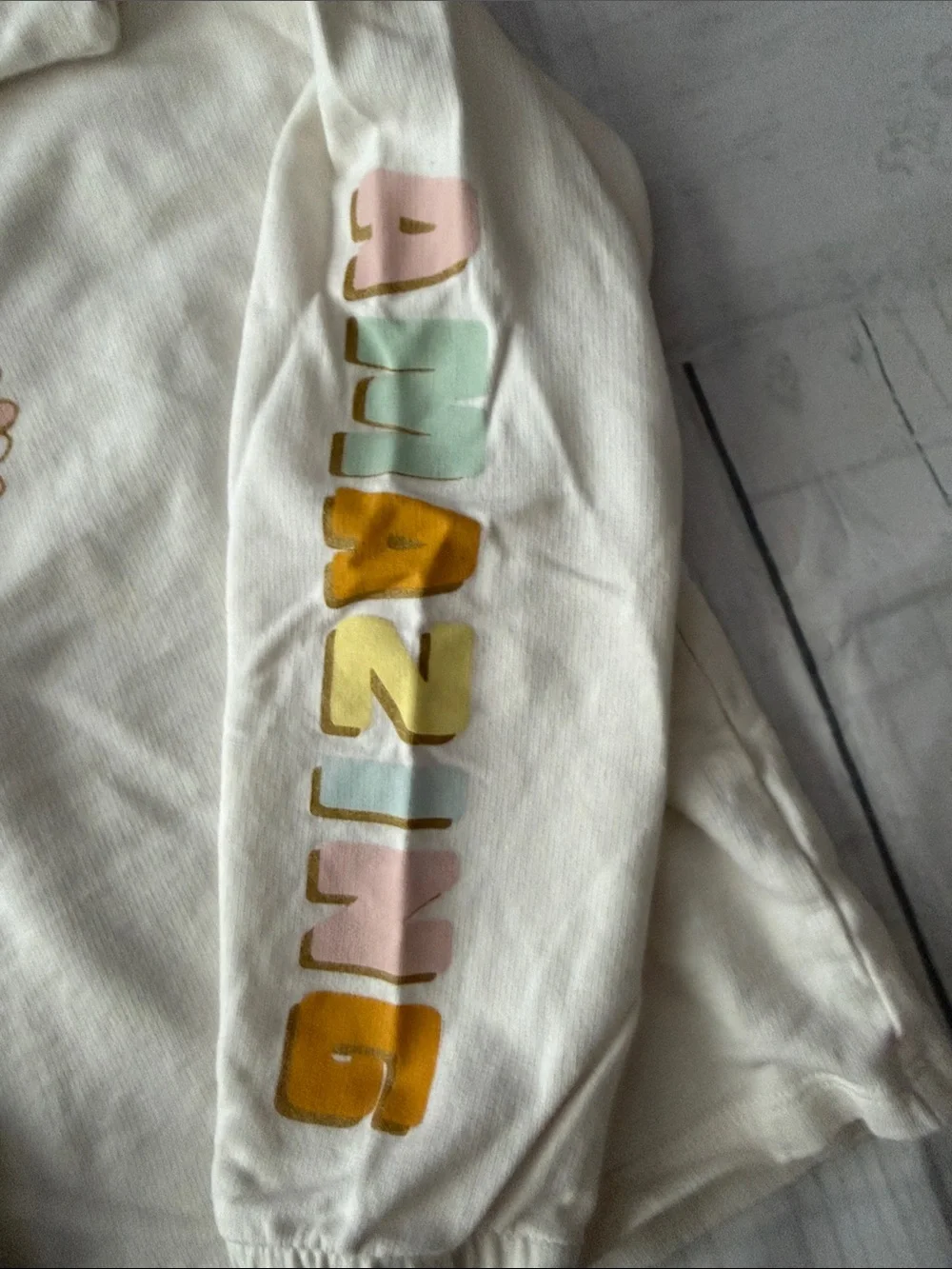Carters cream pullover