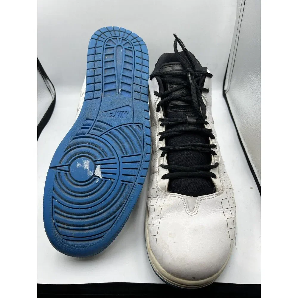 Air Jordan Illusion 705141-105 White/Black/Blue Sneaker Basketball‎ Mens Sz 11.5