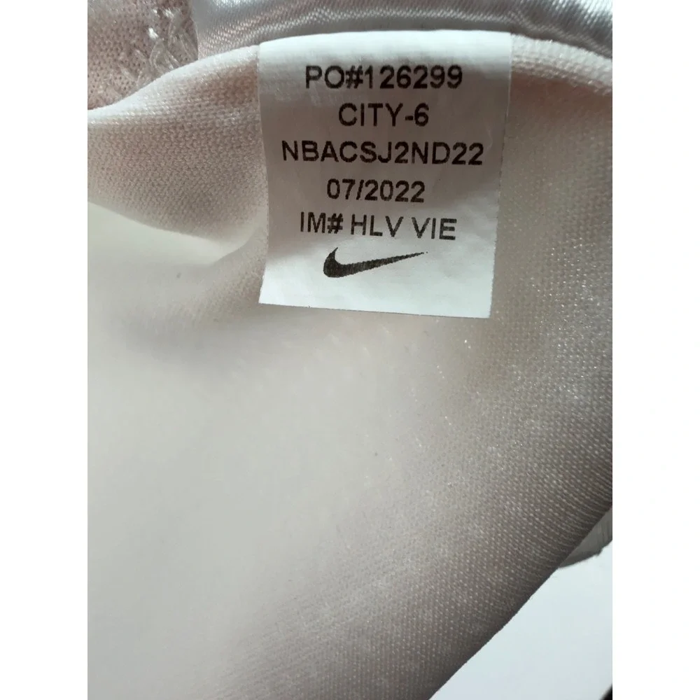 Nike white measurements jock