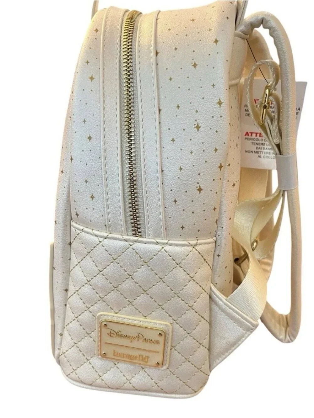 Loungefly Disney Parks 50th Magic Kingdom Cinderella Castle Mini Backpack NWT