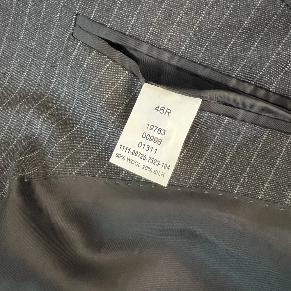 Jos. A. Bank measurements shoulder