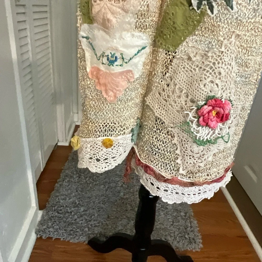 Hand Crafted wearable lace ribbon