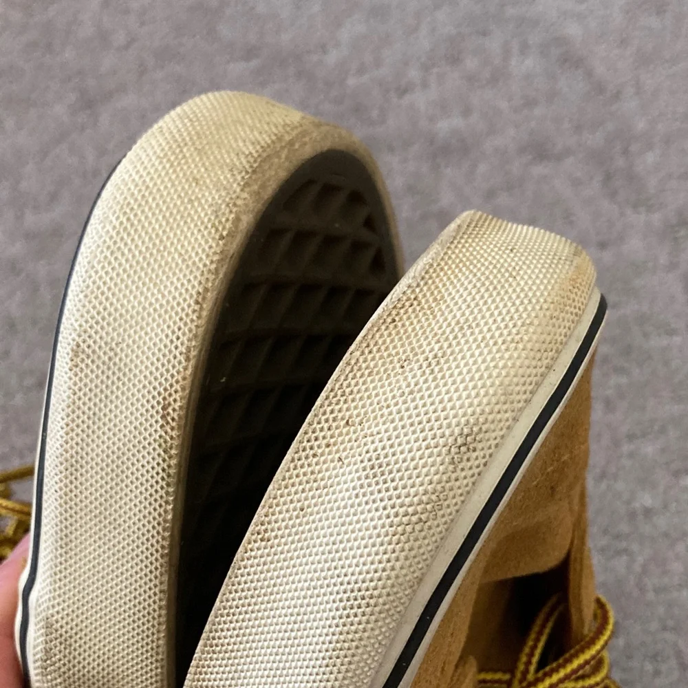 Vans tan suede
