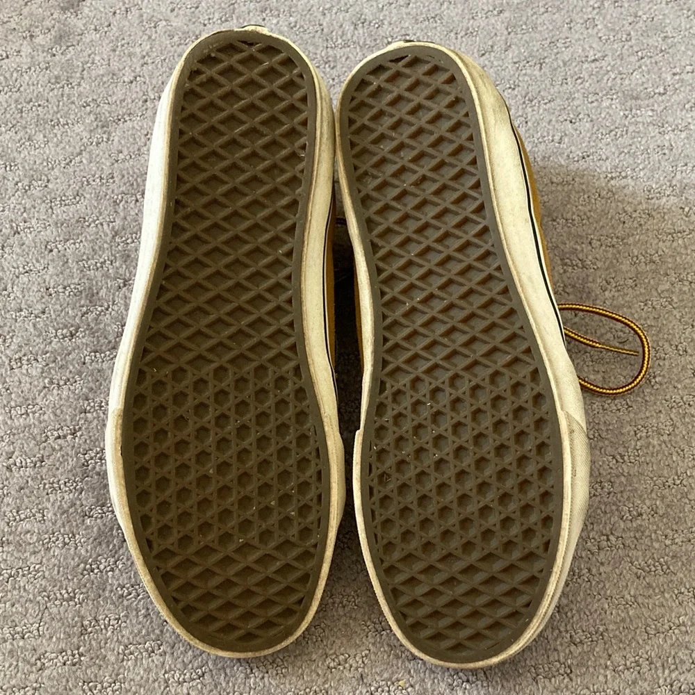 Vans tan suede