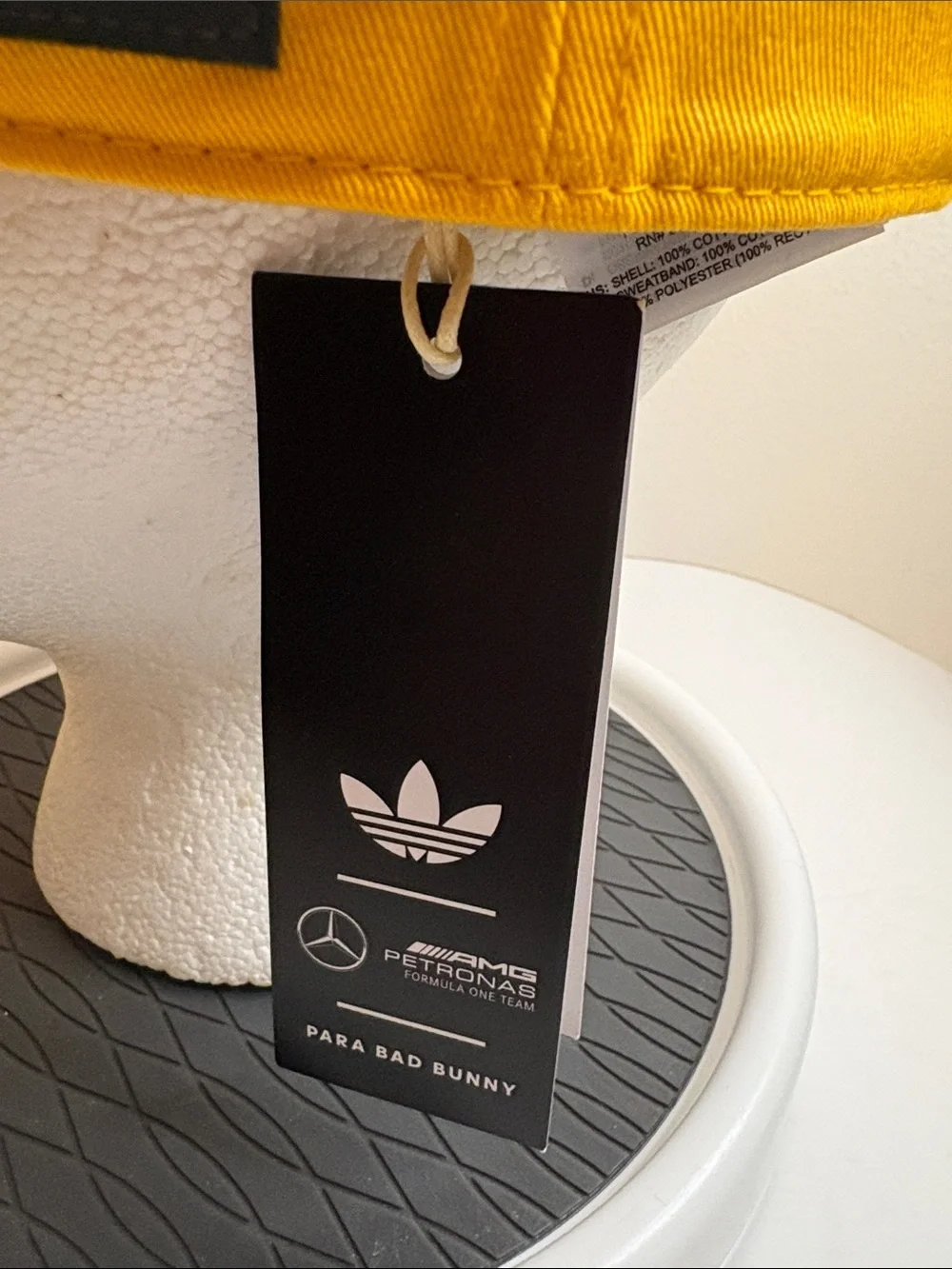 Adidas X Bad Bunny Mercedes AMG F1 Racing Cap Hat NWT