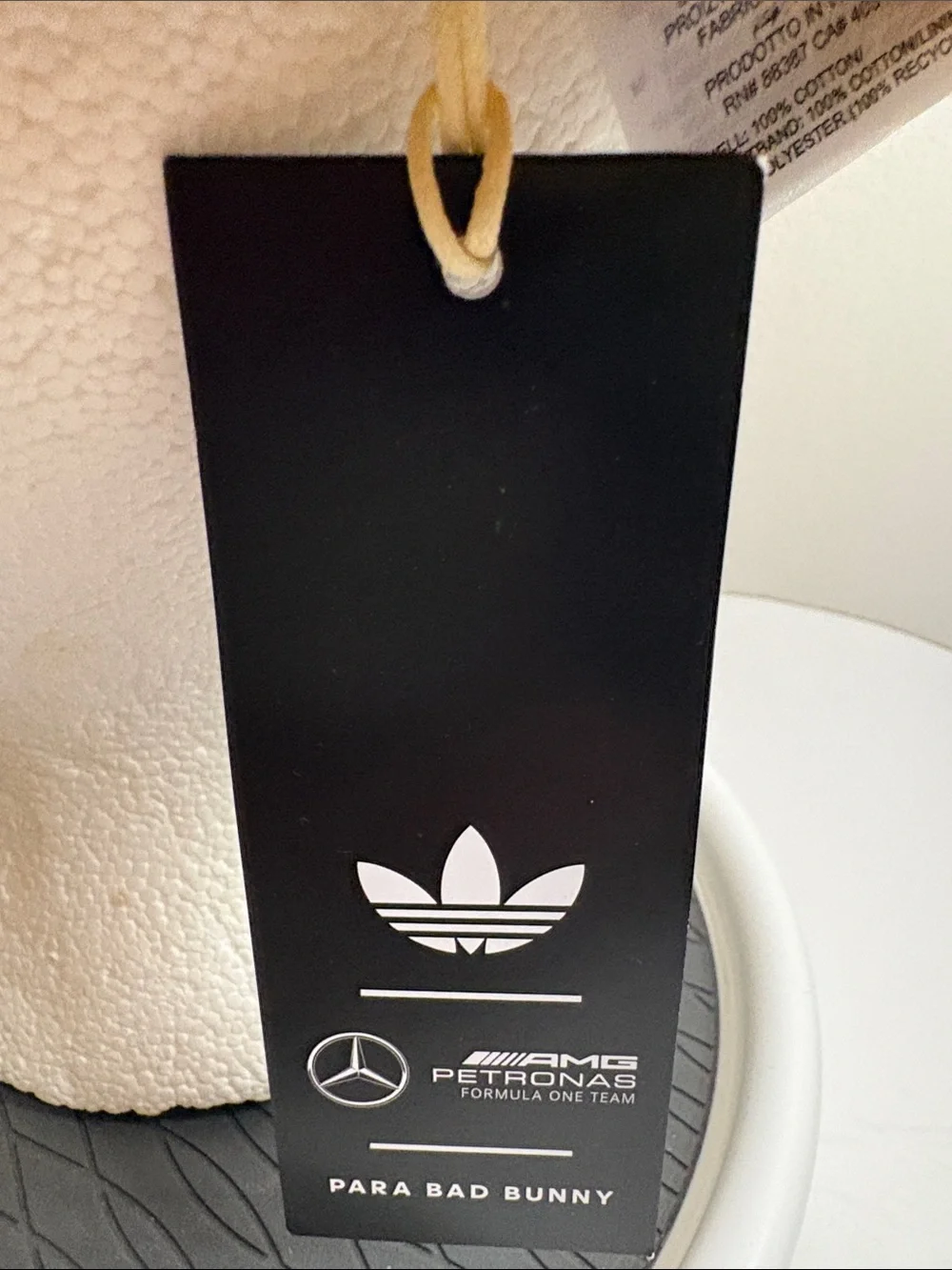 Adidas X Bad Bunny Mercedes AMG F1 Racing Cap Hat NWT