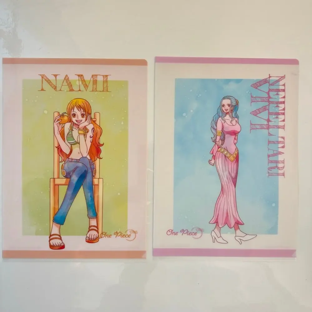 4 One Piece Emotional Stories‎ Ichiban Kuji Visual Art Sheet Clear File Poster