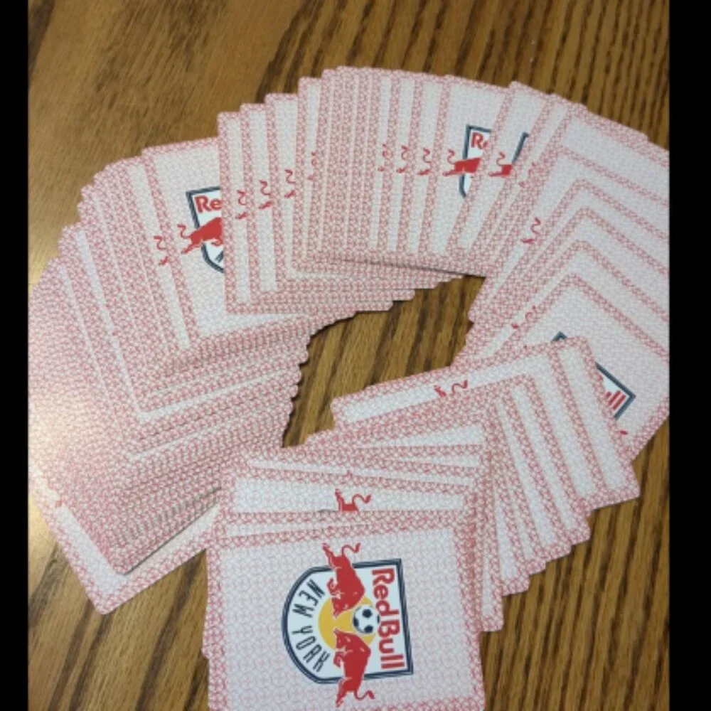 New York Red Bulls Logo Deck Of Playing Cards Brand New In Box