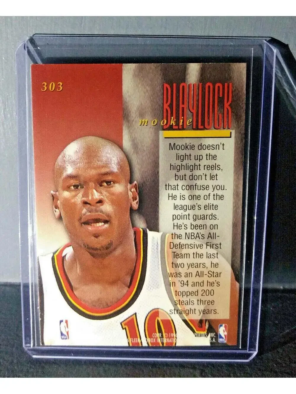 1995-96 Mookie Blaylock #303 Ultra Encore Basketball Card