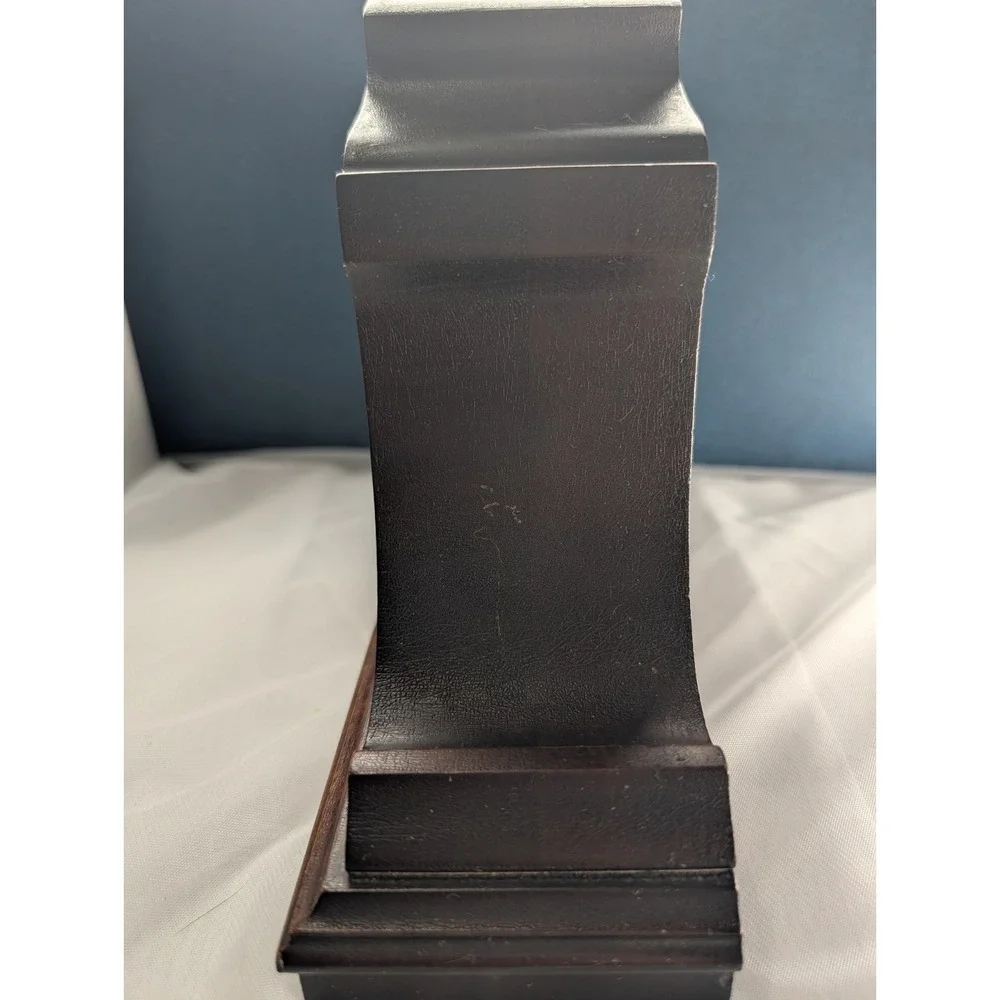 Jennings Brothers Wood Mantel Clock | Bridgeport CONN 8-Day Clock Vintage