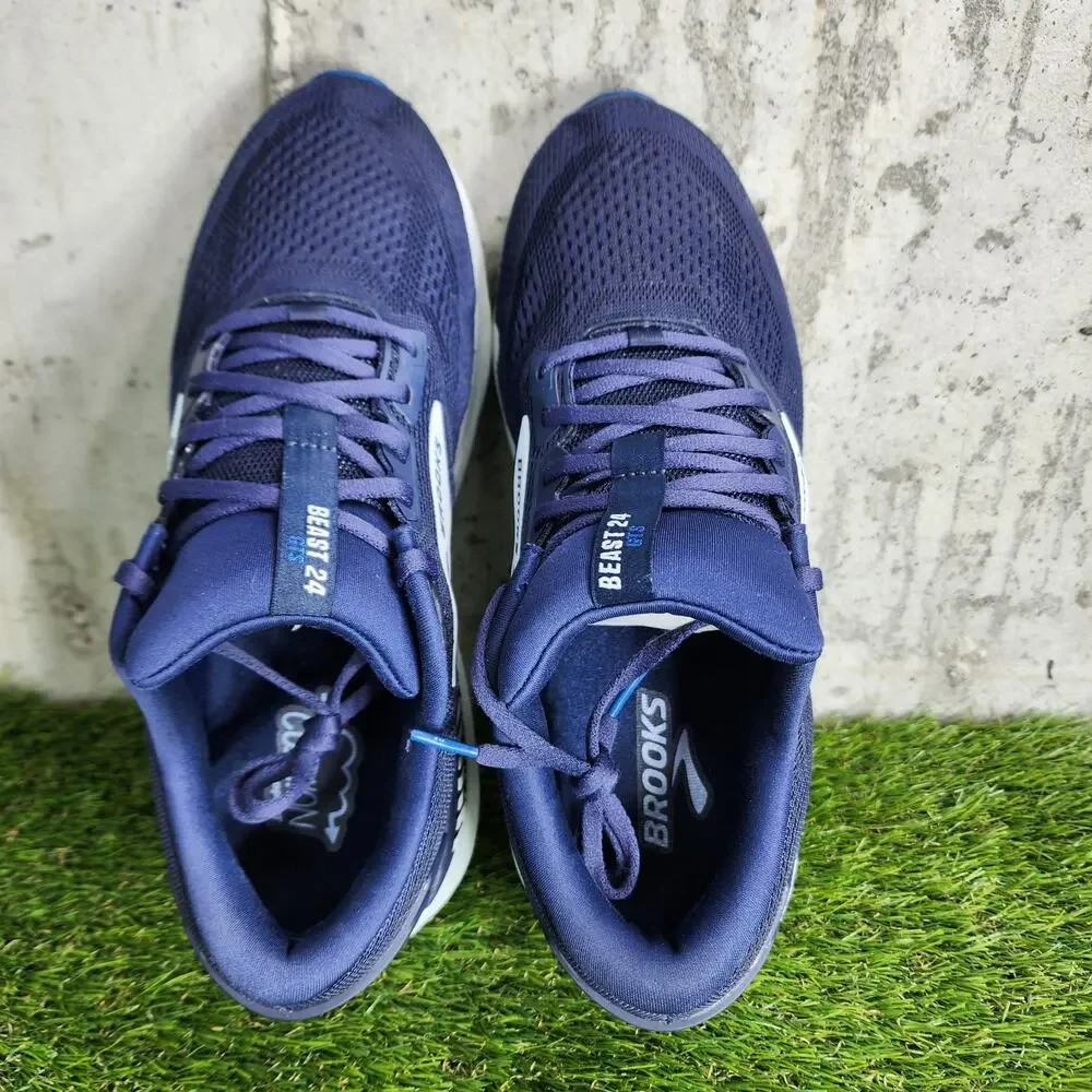 MSRP $160 Brooks Beast GTS 24 Running Shoes Men’s Size 11 2E Wide