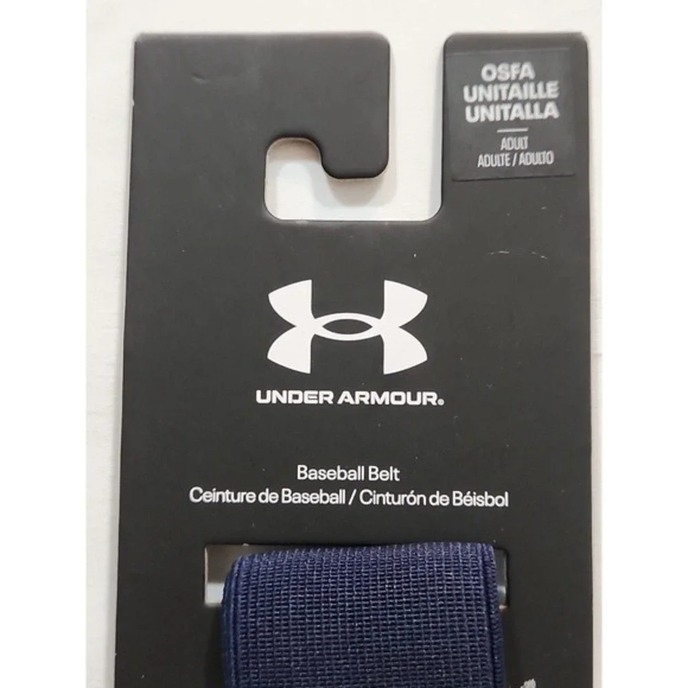 Under Armour Adult UA Adjustable Baseball Belt - Fits Up‎ to 42