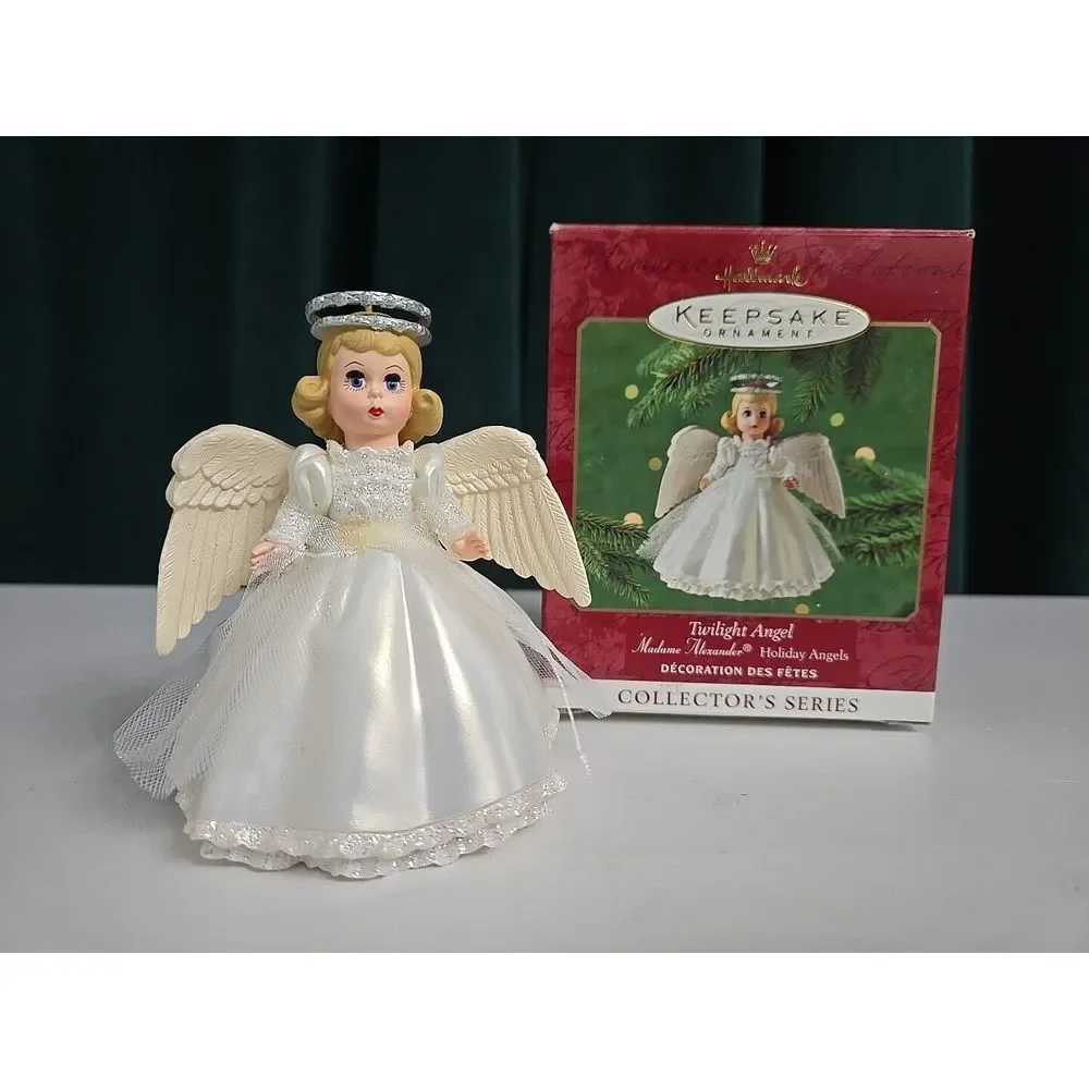 Hallmark 2000 Keepsake Ornament Madame Alexander Holiday Twilight Angel‎