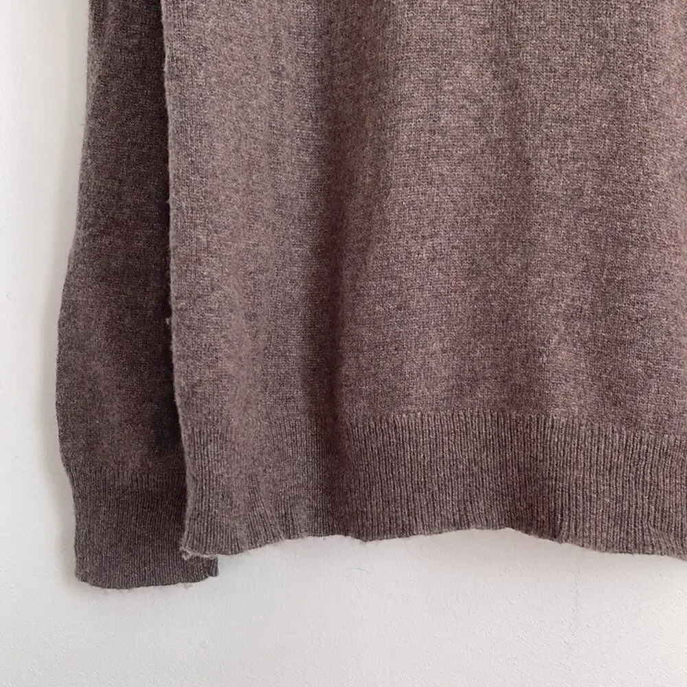 J. Crew lambs wool blend shawl collar pullover sweater sz XXL