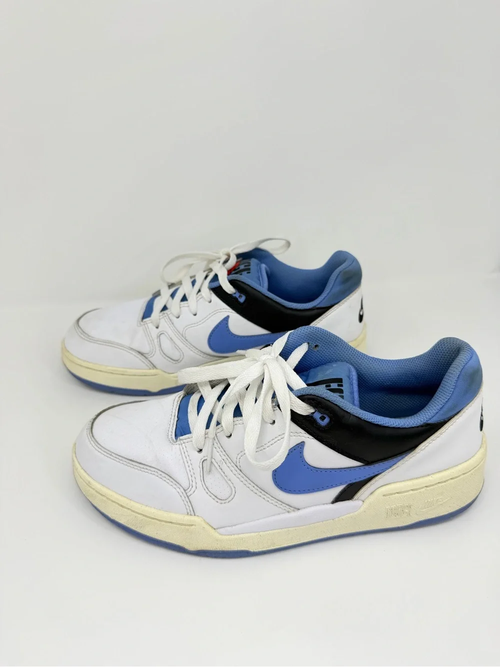 Nike Full Force Low White Blue Black Men’s 8.5