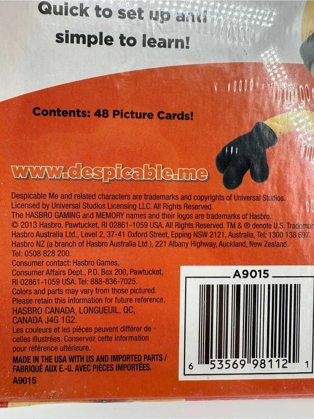 Hasbro sealed old