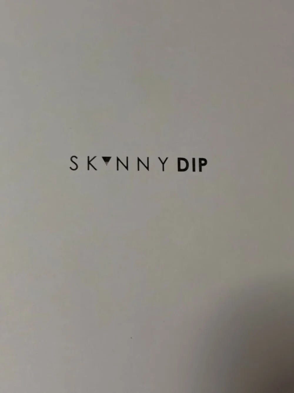 Skinnydip unused approximately