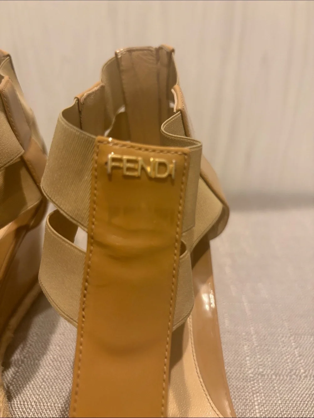 Fendi chic wedge