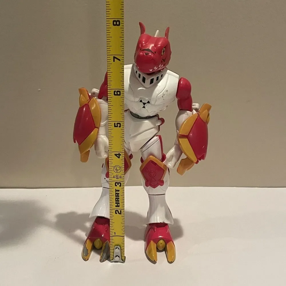 Digimon Digivolving Guilmon Into Gallantmon Action Figure Bandai 2002‎