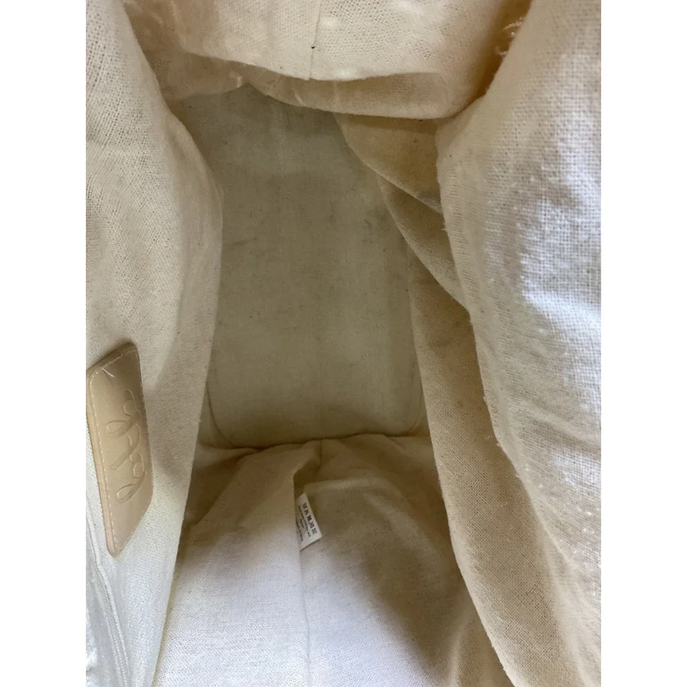 Btb Los Angeles Woven Natural Uma Tote
