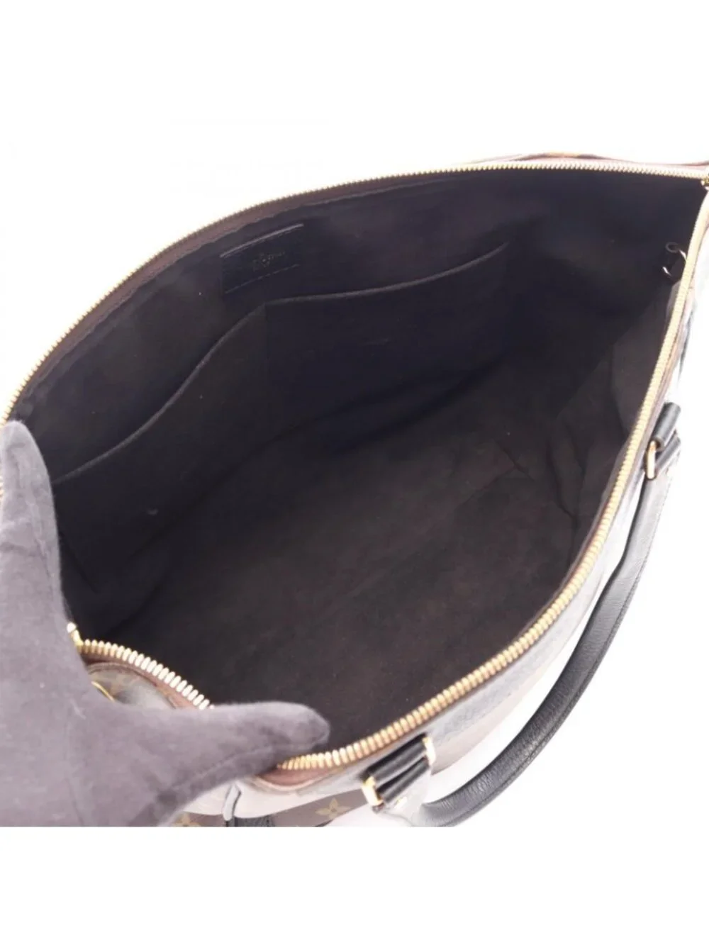 Louis Vuitton Tote Estrella Monogram 2-Way Noir Canvas Leather