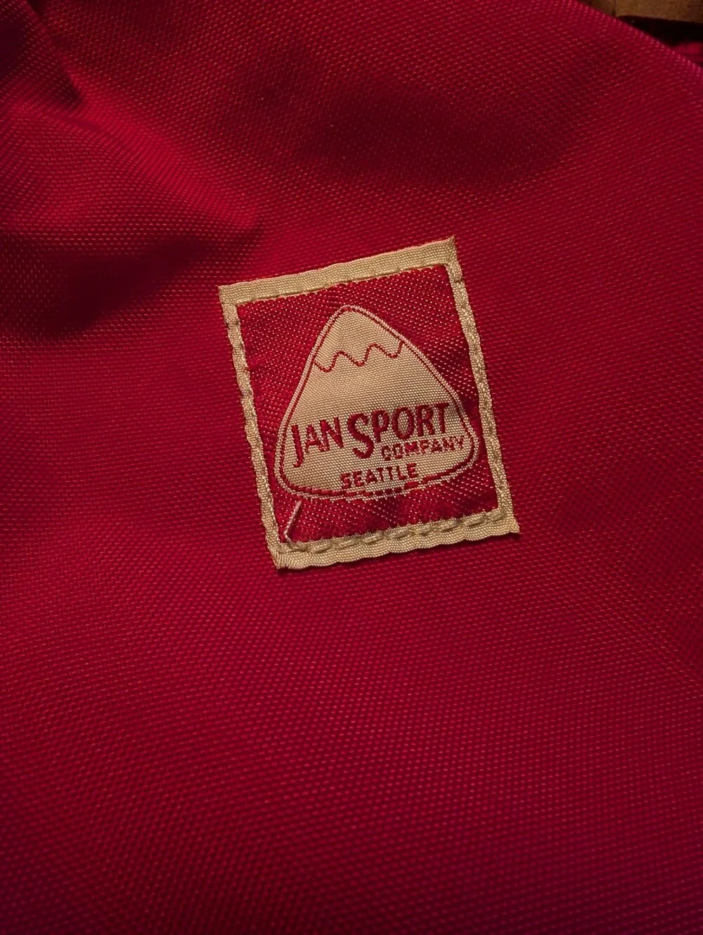 Jansport pack school patch