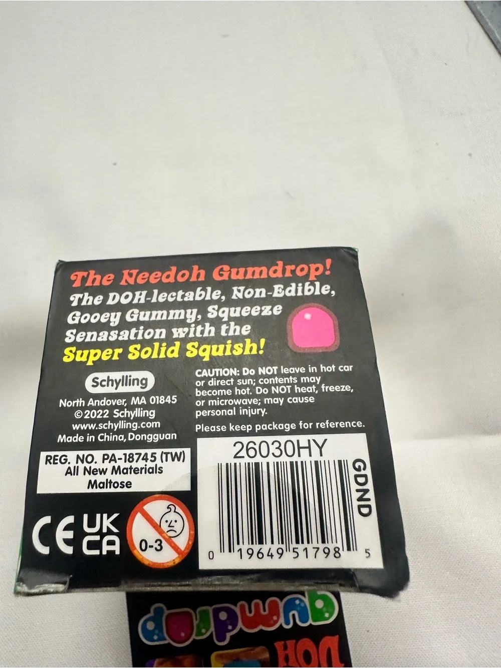 Gumdrop Super Solid Squish! - Orange