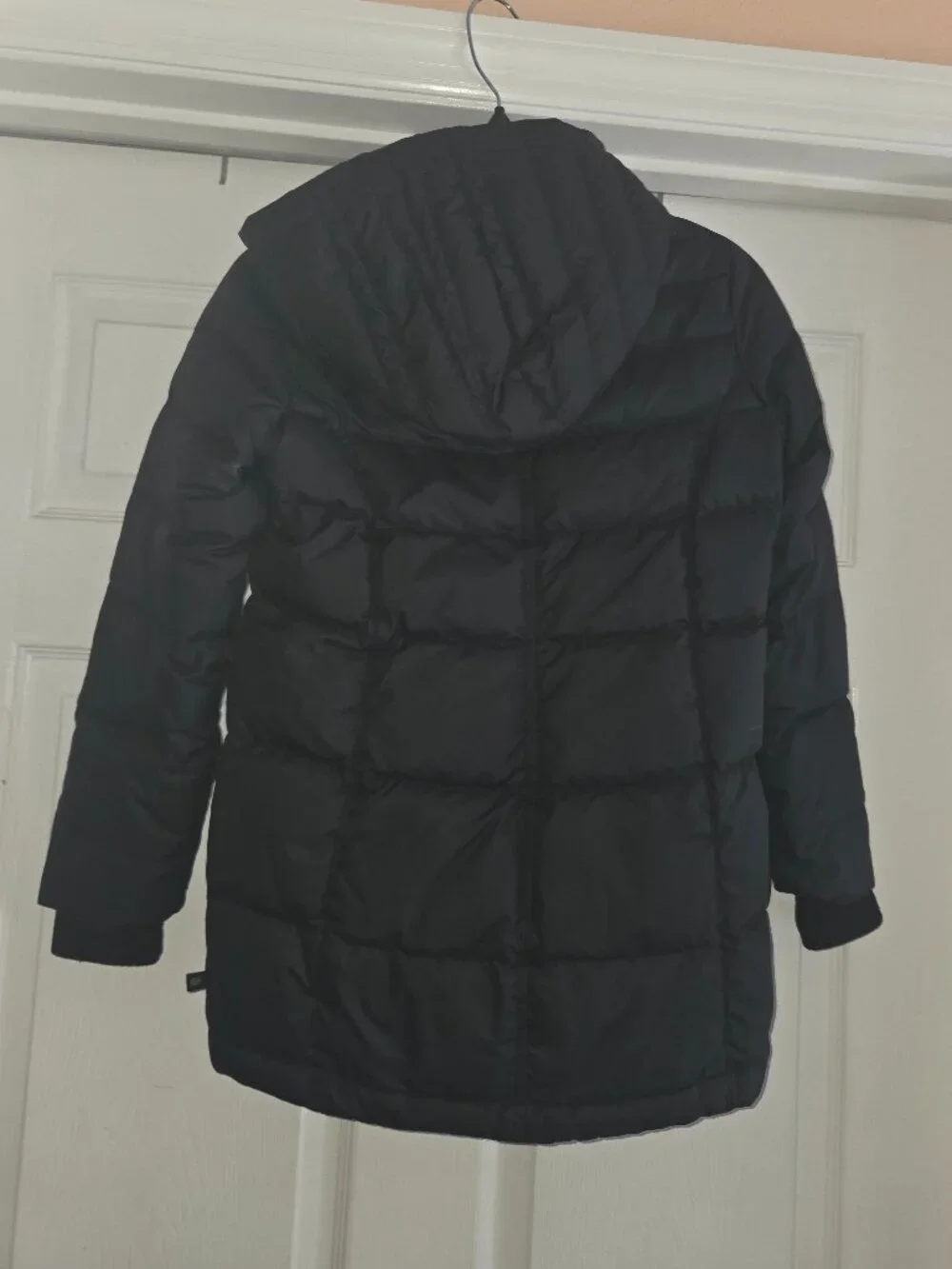 ATHLETA GIRL SNOW DAY DOWN JACKET - SIZE 8-10 BLACK