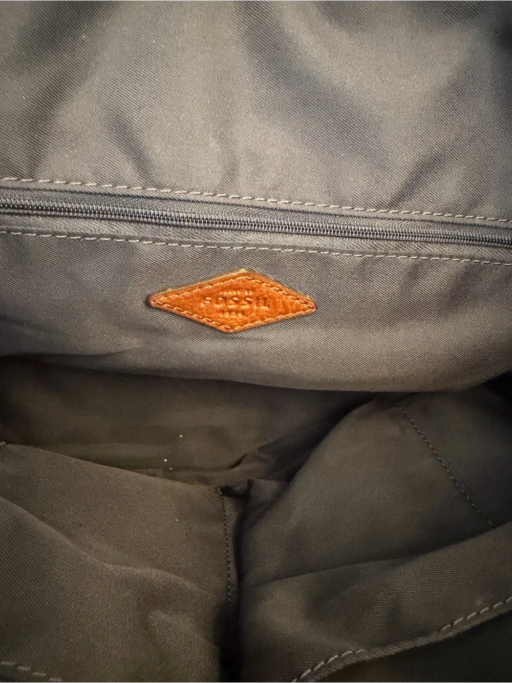 Fossil wallet canvas