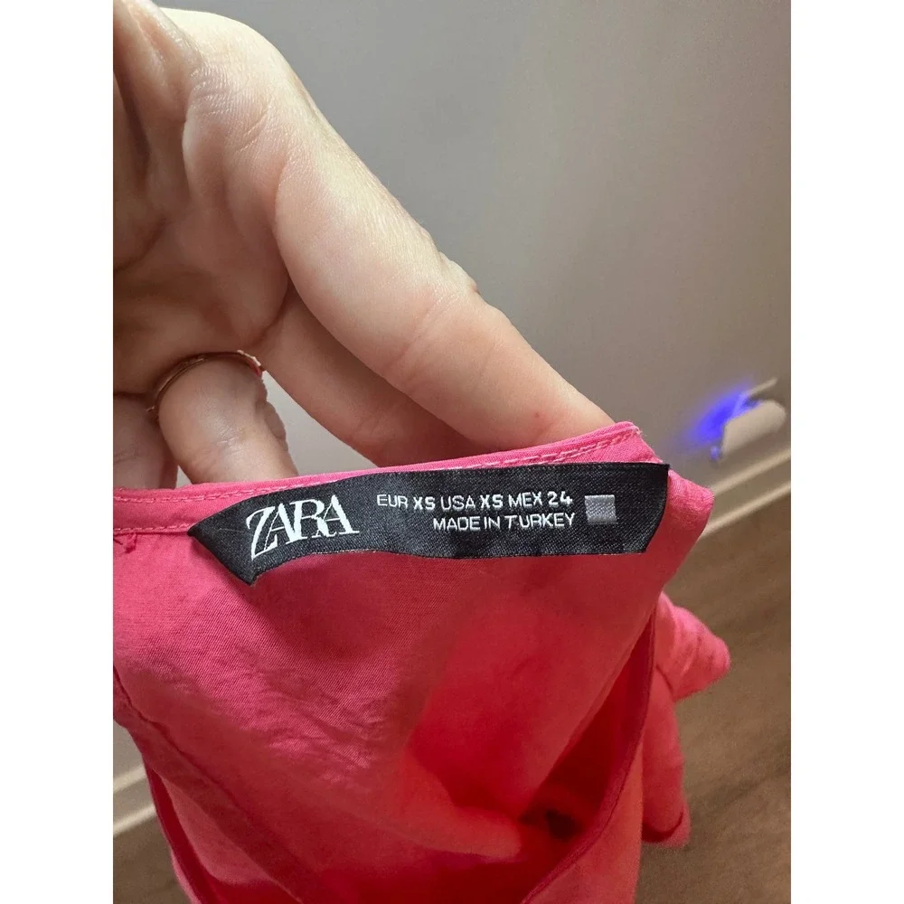 Zara womens pink