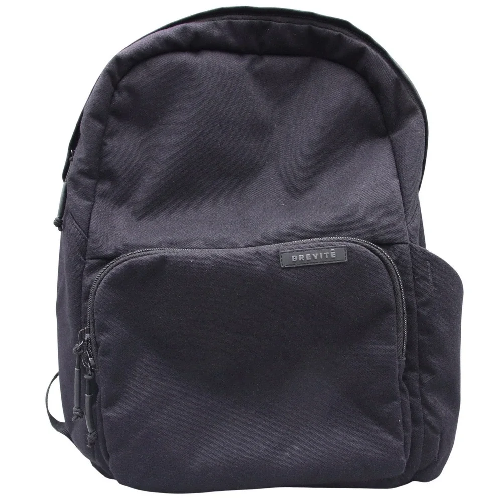 Brevite The Camera Backpack Triple Black Adjustable Straps *READ